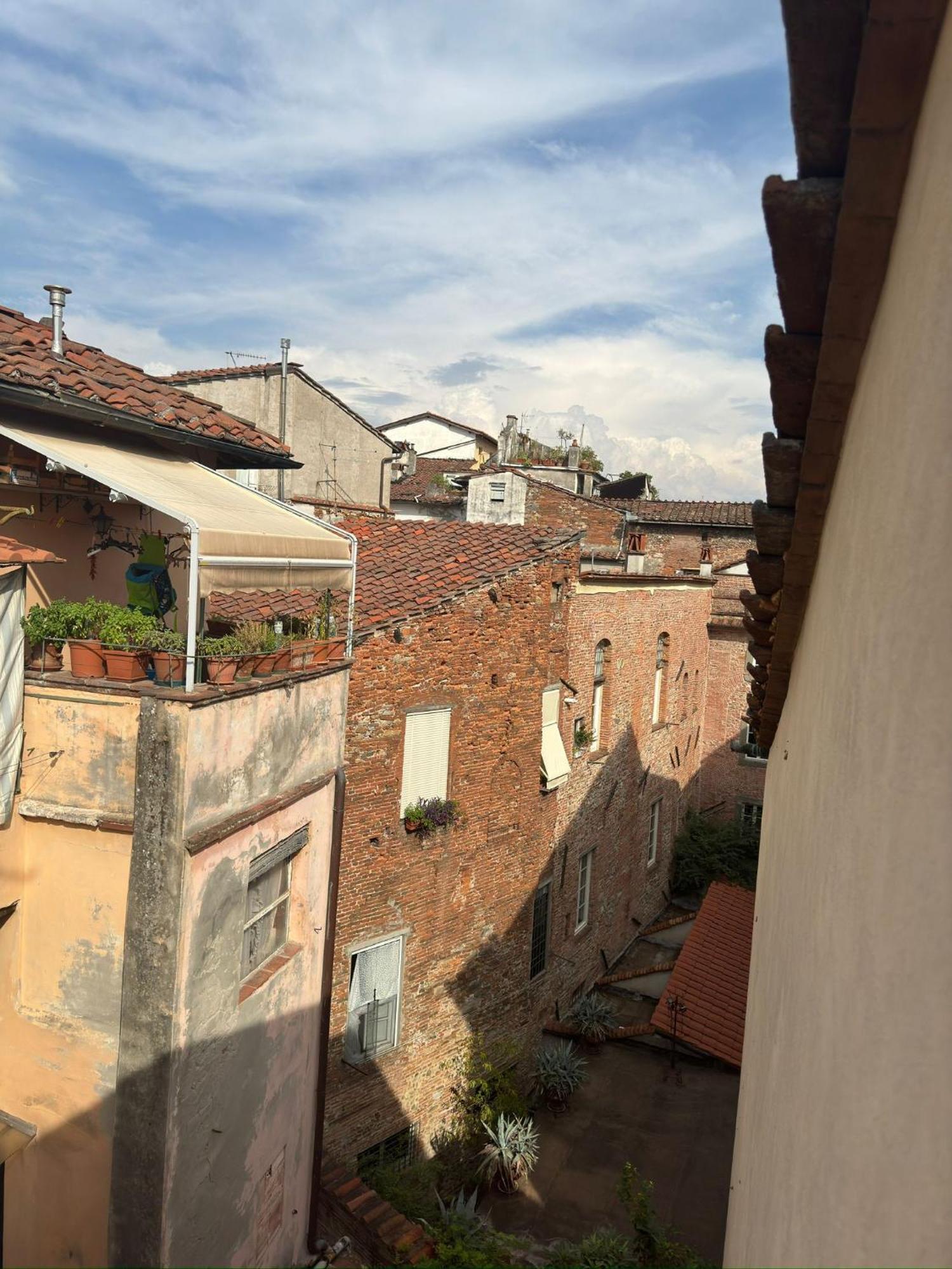 La Casa Del Galletto - At The Top Of The City Lucca Exteriör bild